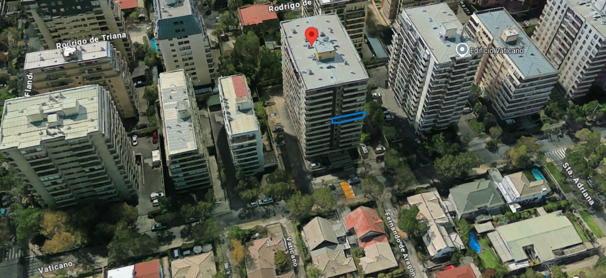 Venta Departamento SO 3D en suite 3B 1E 1Bd Vaticano - Las Condes