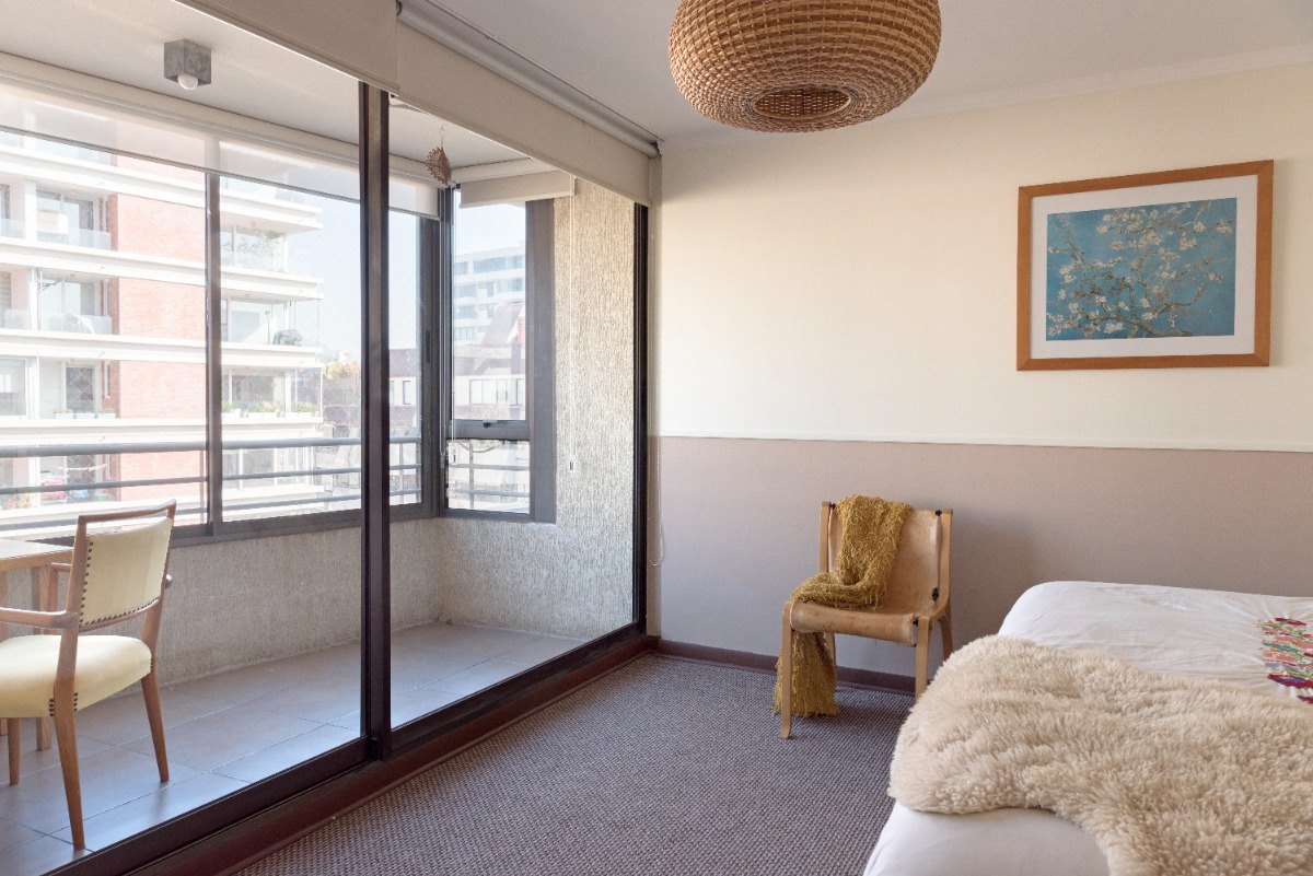 Venta Departamento SP 2D en suite Walk-in cl&oacute;set 2B 1E 1B Las Lilas - Providencia