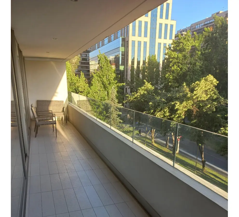 Arriendo Departamento SP 2D 2B 1E 1Bd Barrio El Golf - Las Condes