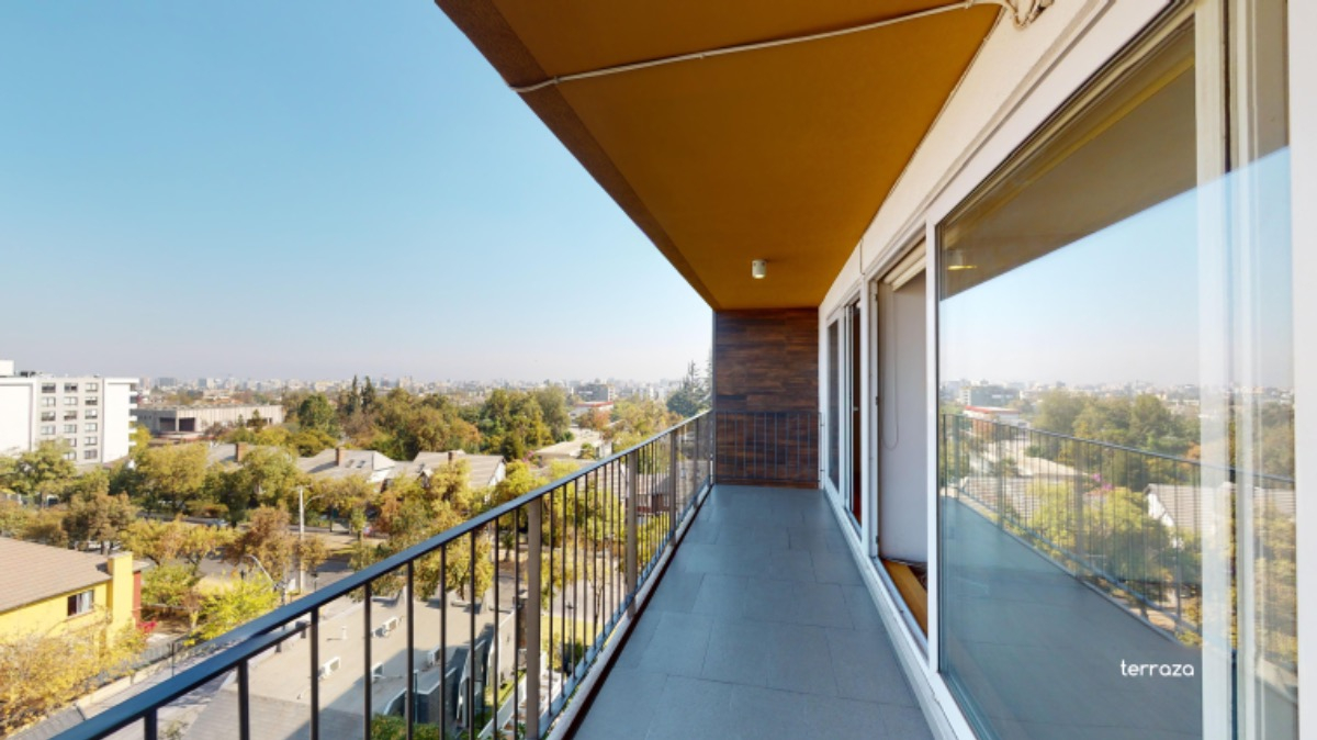 Arriendo Departamento S 2D en suite Walk-in cl&oacute;set 2B 1E 1B Metro Bilbao - Providencia